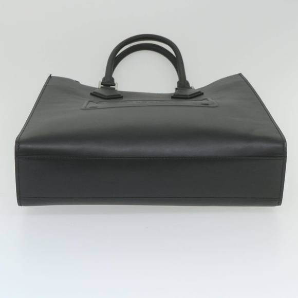 DOLCE&GABBANA Tote Bag Calf leather 2way Black Auth bs10232 - Picture 10 of 16